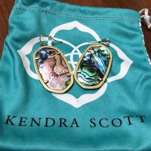 Kendra Scott Abalone Danielle Earrings